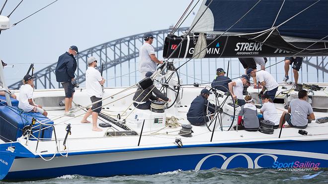 Watch Captain Rodney Keenan at the helm of CQS  - CQS Media Launch © Beth Morley - Sport Sailing Photography http://www.sportsailingphotography.com